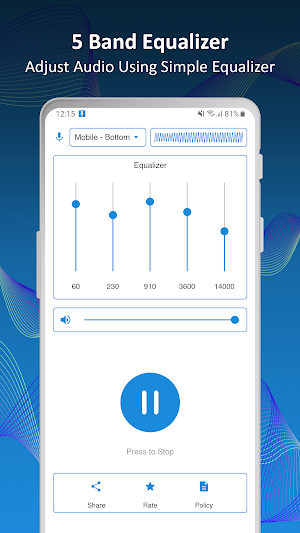 Bluetooth Wireless Microphone Screenshot 3