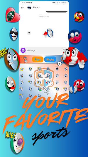 SportSympathy - Sport Stickers Screenshot 1