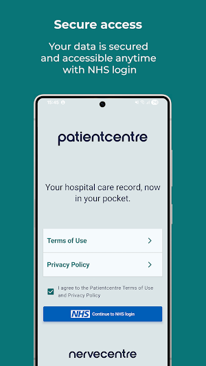 Patientcentre Screenshot 0