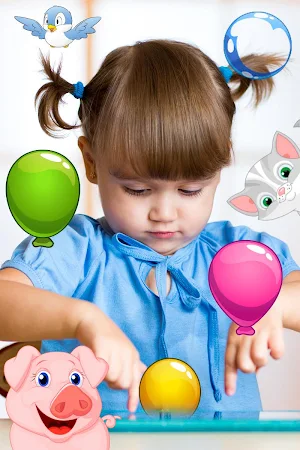 Balloon Pop 🎈 - educational game for Kids Screenshot 3