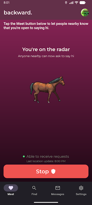 backward Screenshot 1