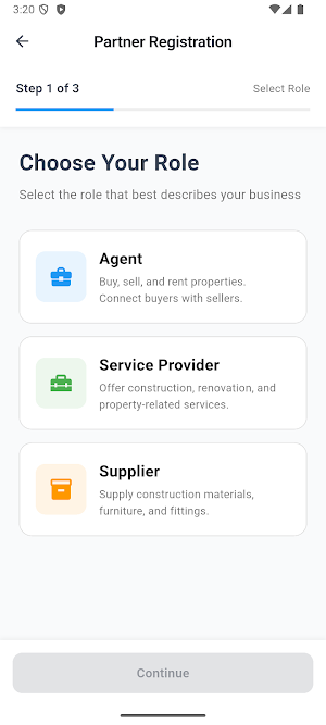 Basera Bazar Partner App Screenshot 2