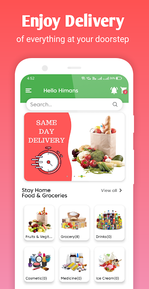 Fresh Del: Grocery Delivery Screenshot 0