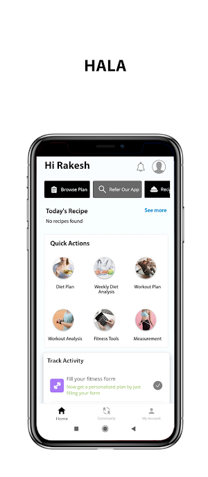 HALA Healthy Active Lifestyle Screenshot 0