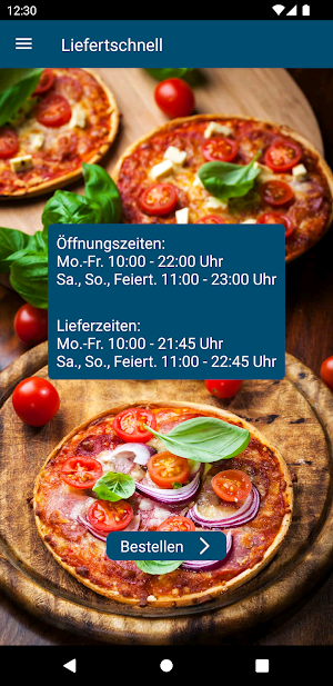 Liefertschnell Screenshot 1