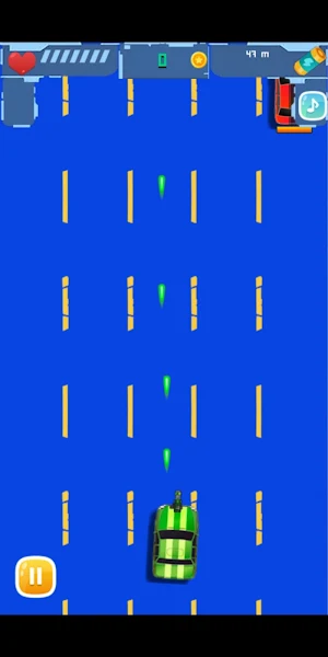 Car Racing Shooting Game Screenshot 1