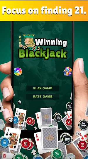 Winning Blackjack 21 - Card Screenshot 0