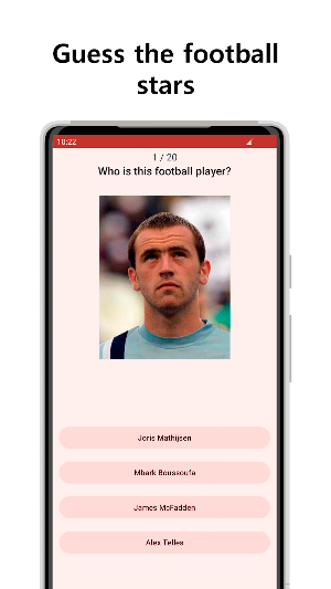 Guess a football player: quiz Screenshot 1