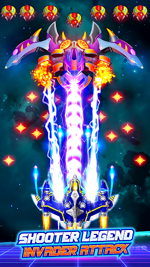 Shooter Legend: Invader Attack Screenshot 3