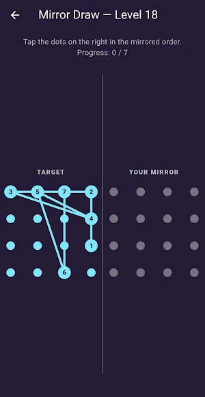 Mirror Draw - Brain Puzzle Screenshot 3
