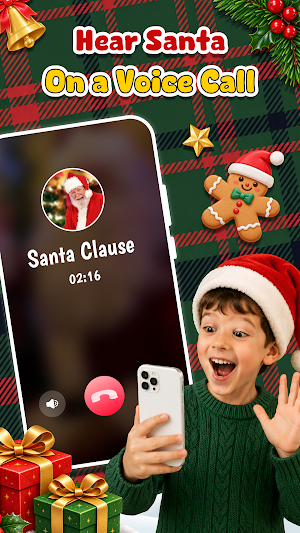 Santa Call: Video & Message Screenshot 1
