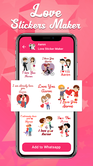 Love Stickers Maker Screenshot 2