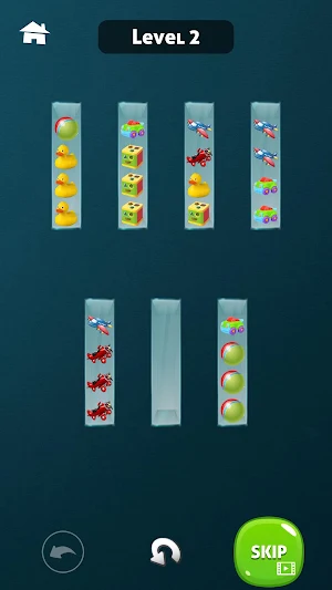 ToysBox Sorting Puzzle Screenshot 1