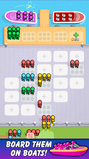 Dock Rush - Sort Puzzle Screenshot 1
