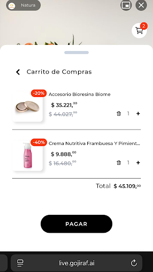 GoJiraf® - Live Shopping Screenshot 3