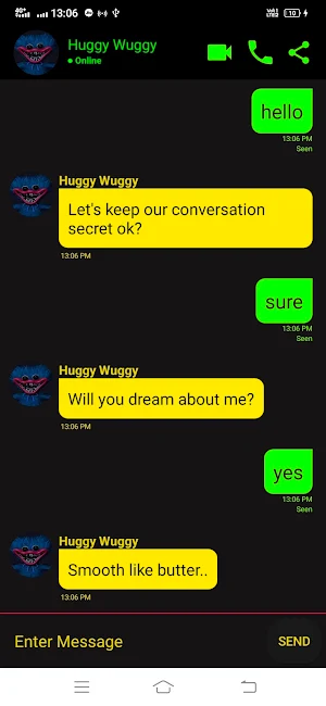 Poppy Call Huggy Wuggy Game Screenshot 1