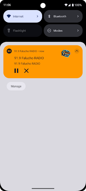 91.9 Falucho RADIO Screenshot 2