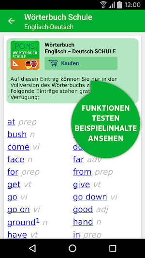 PONS School Library - for language learning Screenshot 2