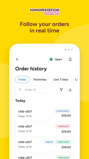 Hungerstation Partner Screenshot 2