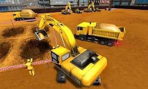 Supermarket Construction Games:Crane operator Screenshot 2