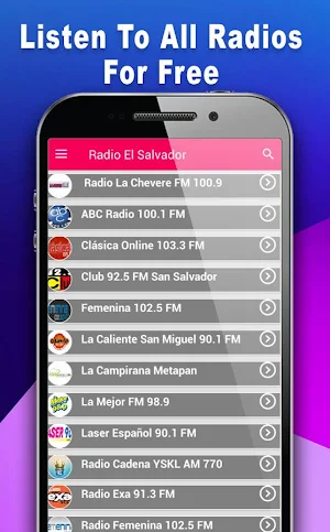 Radio El Salvador - El Salvadorean FM AM Screenshot 0