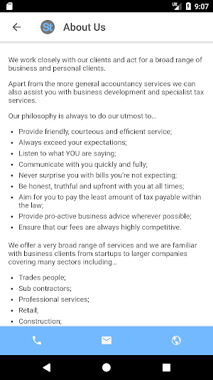 St Clair Accountancy Solutions Screenshot 1