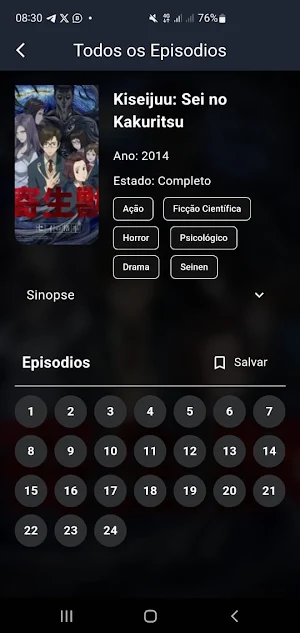 Anidex - Animes Online Screenshot 1