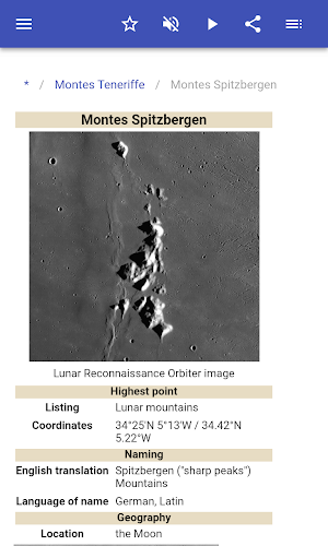 Surface of the moon Screenshot 2