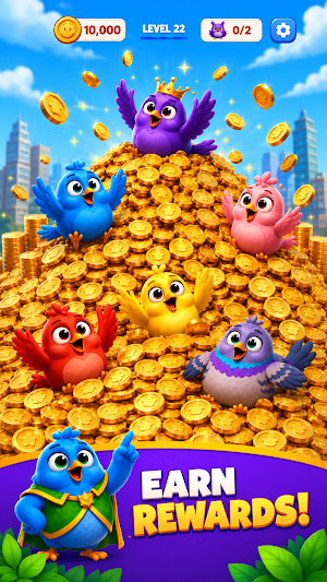 Birdie Merge: Sort'Em Up! Screenshot 2