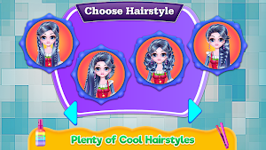 Cosplay Girl Hair Salon Screenshot 2