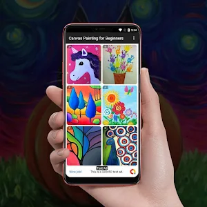Canvas Painting for Beginners Screenshot 0