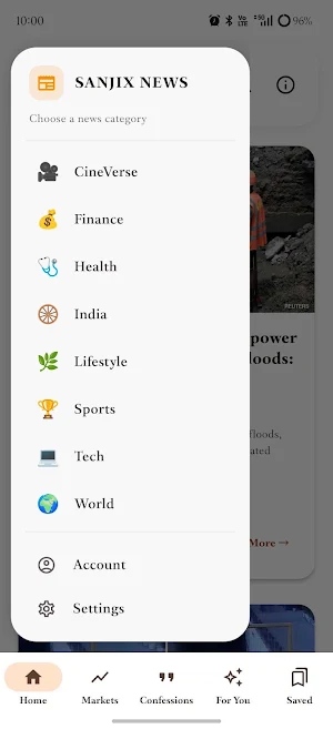 Sanjix News Screenshot 1
