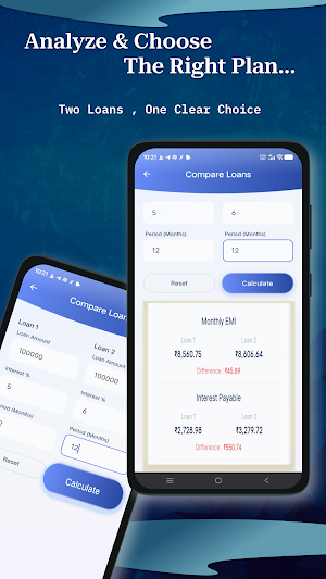 EMI Calculator : Loan Planner Screenshot 3