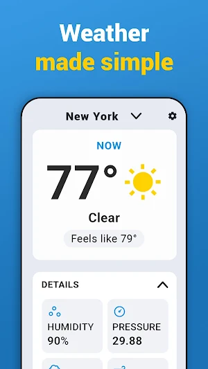 Local Weather: Radar & Alerts Screenshot 0