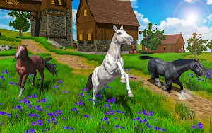 Wild horse family simulator 3D Screenshot 0