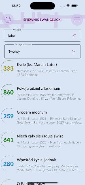eŚpiewnik Screenshot 1
