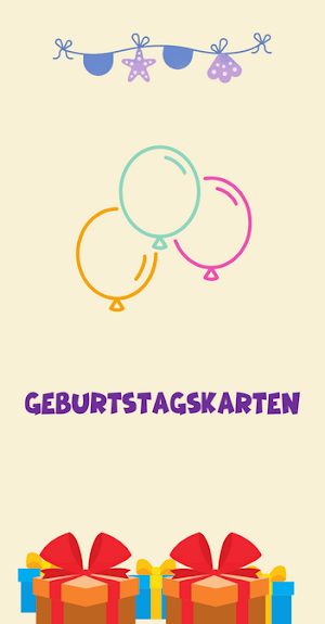 Geburtstagskarten Screenshot 3