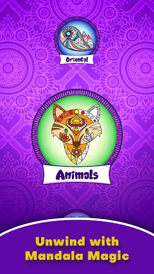 Mandala Art: Coloring Book Screenshot 2