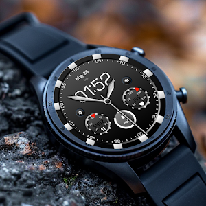 Key WF25 Futuristic Watch Face Screenshot 0