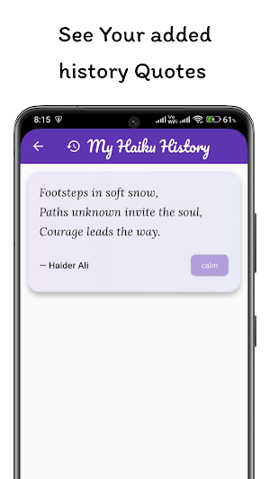 Mood Haiku Screenshot 3