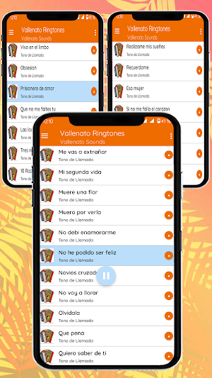 Vallenato Ringtones Screenshot 2