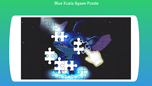 Blue Koala Jigsaw Puzzle Screenshot 2