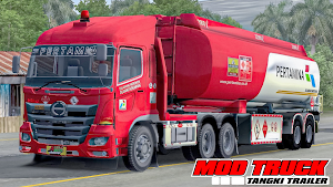 Mod Truk Tangki Trailer Screenshot 0