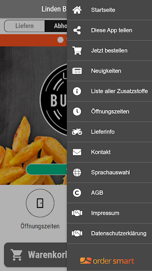 Linden Burger Hannover Screenshot 2