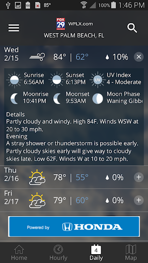 WFLX FOX29 Weather Screenshot 2