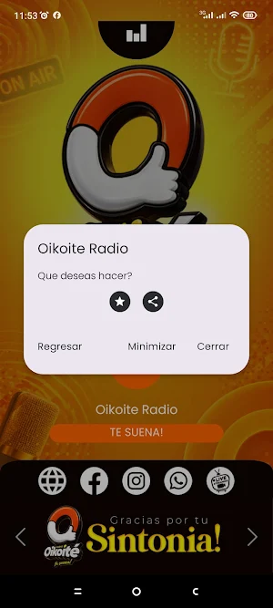 Oikoite Radio - Te Suena Screenshot 2