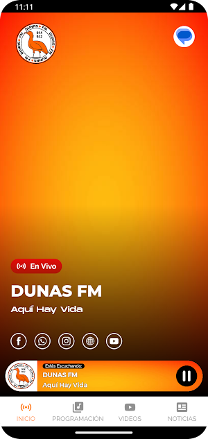 Dunas FM Screenshot 1