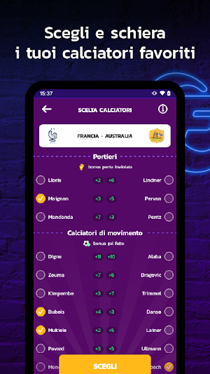 Fantamondiale ® Screenshot 1