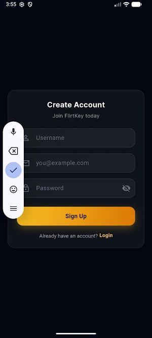 FlirtKey Screenshot 1