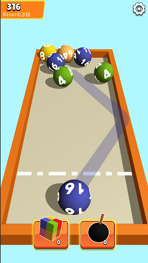 Chain Ball: 2048 3D Screenshot 3